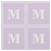 Monogramthistle paarse strepen stof (Close Up)