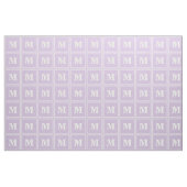 Monogramthistle paarse strepen stof (Fat Quarter)