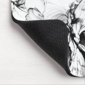 Monokrom blomma muismat (Hoek)