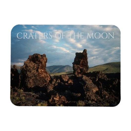 Monolieten, Craters of the Moon, Idaho Magneet (Horizontaal)