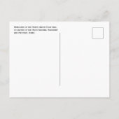 Monolieten, North Crater Flow Trail Briefkaart (Achterkant)