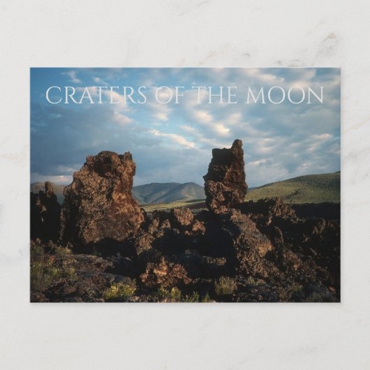 Monolieten, North Crater Flow Trail Briefkaart (Voorkant)