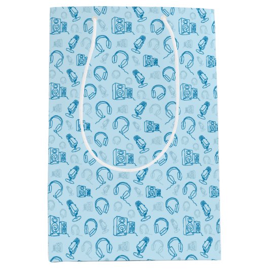 Monoline audio-apparatuur medium cadeauzakje (Voorkant)