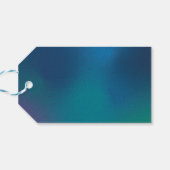 Monoline kerstbomen cadeaulabel (Achterkant Horizontaal)