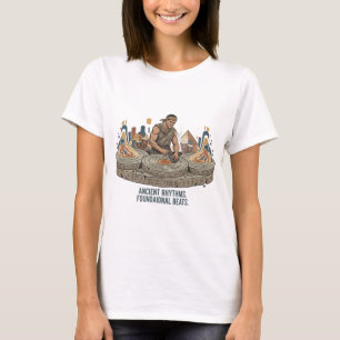 Monolithische Groove Steenbeeldhouwer DJ T-shirt