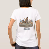 Monolithische Groove Steenbeeldhouwer DJ T-shirt (Achterkant)
