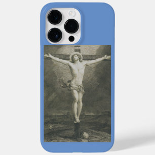 Monomatische Kruisiging Minimalistische Kunst Case-Mate iPhone 14 Pro Max Hoesje