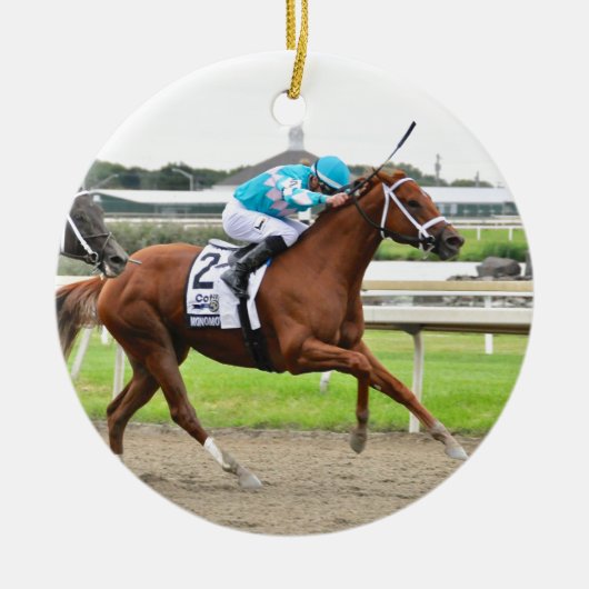 Monomoy Girl Keramisch Ornament (Voorkant)