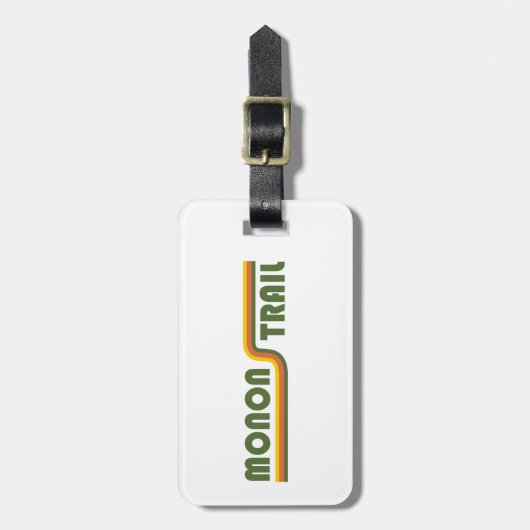 Monon Trail Indiana Bagagelabel (Voorkant verticaal)