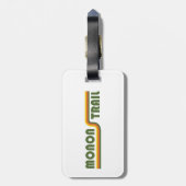 Monon Trail Indiana Bagagelabel (Achterkant verticaal)