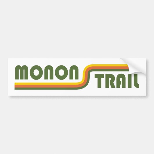 Monon Trail Indiana Bumpersticker (Voorkant)