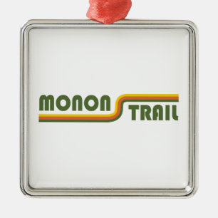 Monon Trail Indiana Metalen Ornament