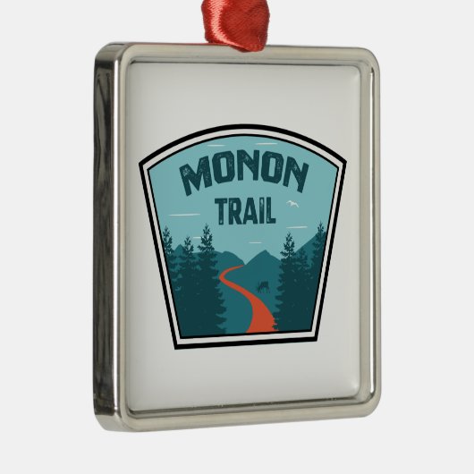 Monon Trail Metalen Ornament (Rechts)