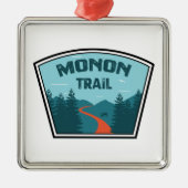 Monon Trail Metalen Ornament (Voorkant)