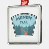 Monon Trail Metalen Ornament (Links)