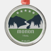 Monon Trail Metalen Ornament (Voorkant)
