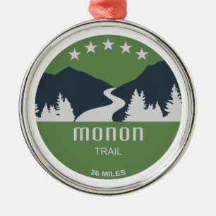 Monon Trail Metalen Ornament