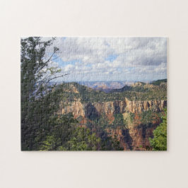 Mononeseizoen aan de noordrand van de Grand Canyon Legpuzzel