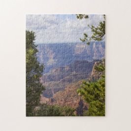 Mononeseizoen aan de noordrand van de Grand Canyon Legpuzzel