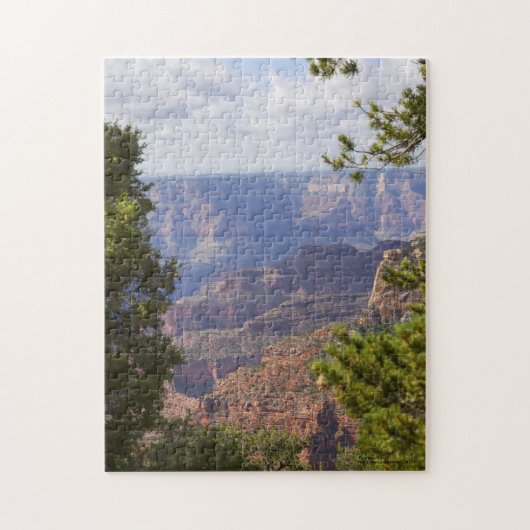 Mononeseizoen aan de noordrand van de Grand Canyon Legpuzzel (Verticaal)