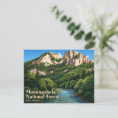 Monongahela National Forest VS Briefkaart (Staand voorkant)