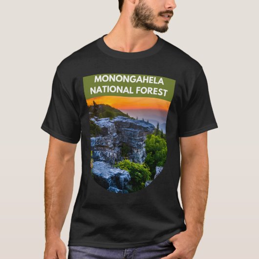 Monongahela National Forest, West Virginia, Vereni T-shirt (Voorkant)