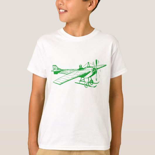  Monoplane - Grass Green T-shirt (Voorkant)