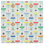 monopoly kartonnen spelletjesavond stof (Swatch)