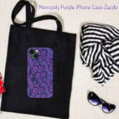 Monopoly Paars iPhone Hoesje