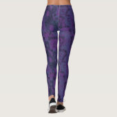 Monopoly Paars Leggings (Achterkant)