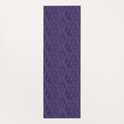 Monopoly Paars Yogamat (Achterkant)