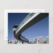 Monorail in Darling Harbour, Sydney, Australië Briefkaart (Voorkant / Achterkant)
