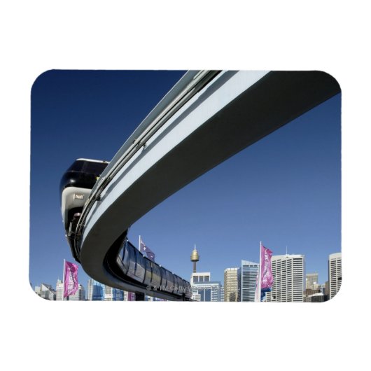 Monorail in Darling Harbour, Sydney, Australië Magneet (Horizontaal)