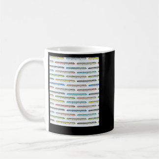 Monorail Rainbow Koffiemok