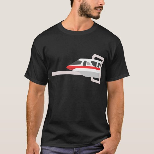 Monorail Red T-shirt (Voorkant)