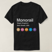 Monorail Subway Classic T-Shirt (Design voorkant)