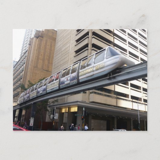 monorail sydney briefkaart (Voorkant)