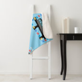 Monorail train car coaster autism puzzle  sherpa deken (In situ)