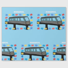 Monorail trein wagon coaster autisme puzzel 