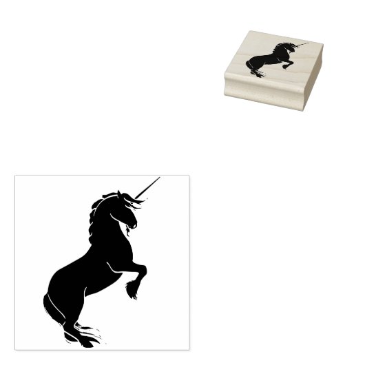 monorn - zegel rubberstempel (Gestempeld)