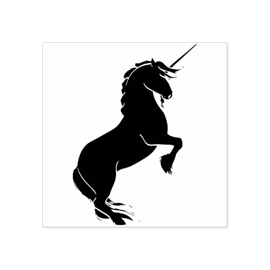 monorn - zegel rubberstempel (Afrduk)