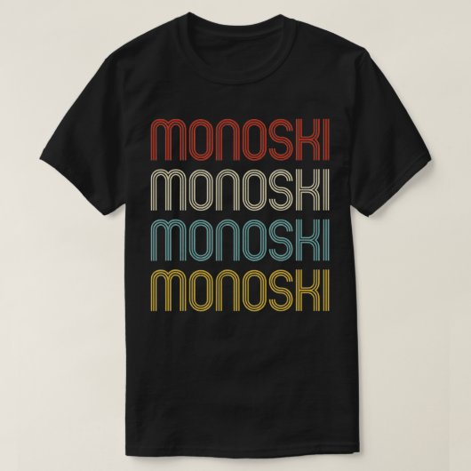 Monoski T-shirt (Design voorkant)