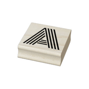 Monoton Letter A Rubber Stamp Rubberstempel
