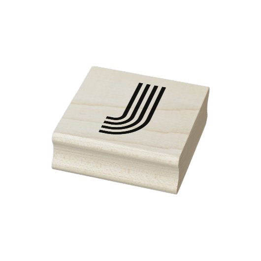 Monoton Letter J Rubber Stamp Rubberstempel (Stempel)
