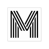 Monoton Letter M Rubber Stamp Rubberstempel (Afrduk)