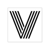 Monoton Letter V Rubber Stamp Rubberstempel (Afrduk)