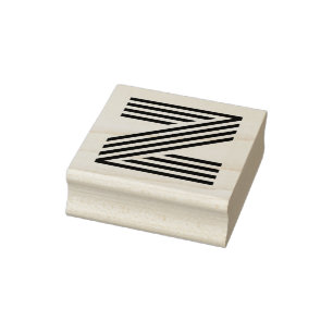 Monoton Letter Z Rubber Stempel