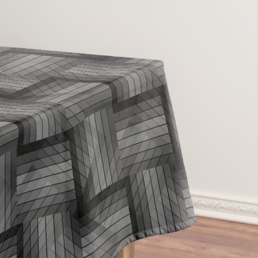 MONOTONE BLACK EN WITTE TAFELKLEED (Voorbeeld)