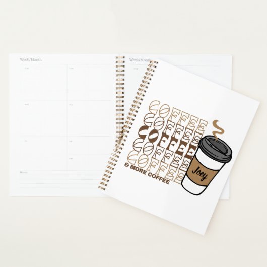MONOTONE KOFFIE EN MEER KOFFIE PLANNER (Display)