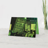 Monotonous Beat Gedicht Kaart (Voorkant)